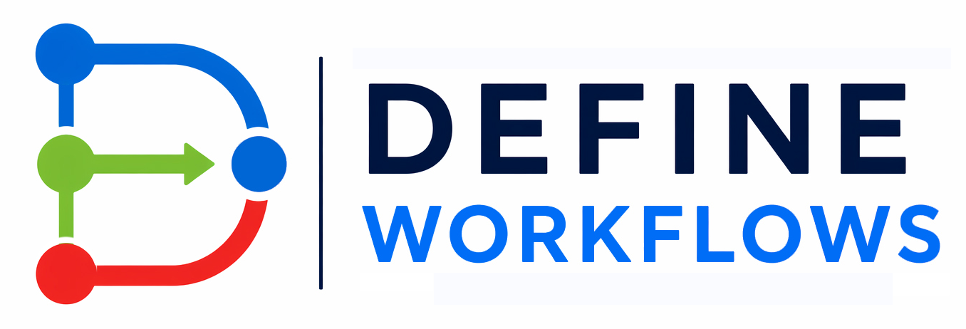 Define Workflows